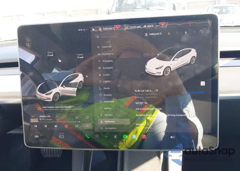 2022 Tesla Model 3 Long Range Dual Motor All-Wheel Drive from USA, damaged, VIN 5YJ3E1EB5NF145591